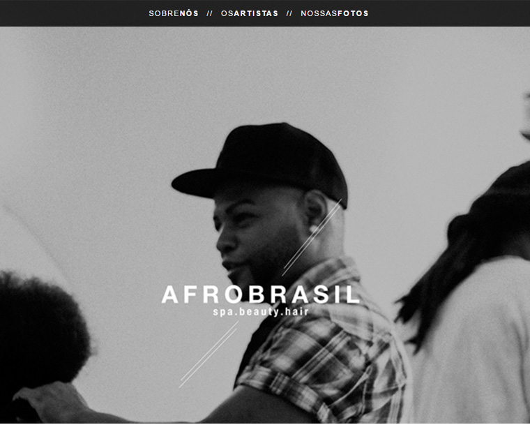 Desenvolvimento de site Afrobrasil