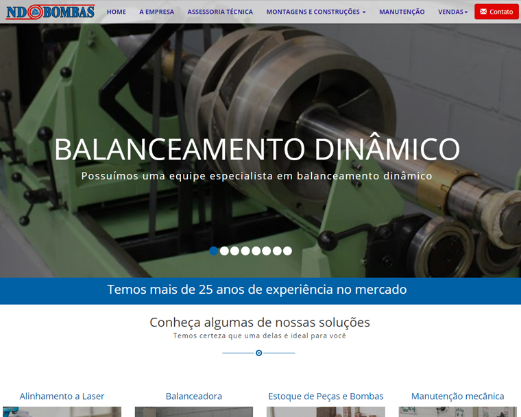 Desenvolvimento de site Campinas Inox