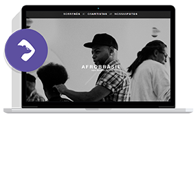 Desenvolvimento site Afrobrasil Cabeleireiros