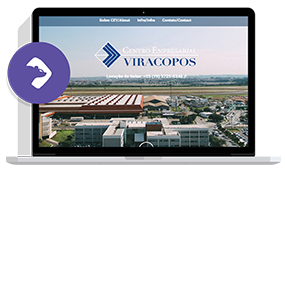 Desenvolvimento site Centro Empresarial Viracopos